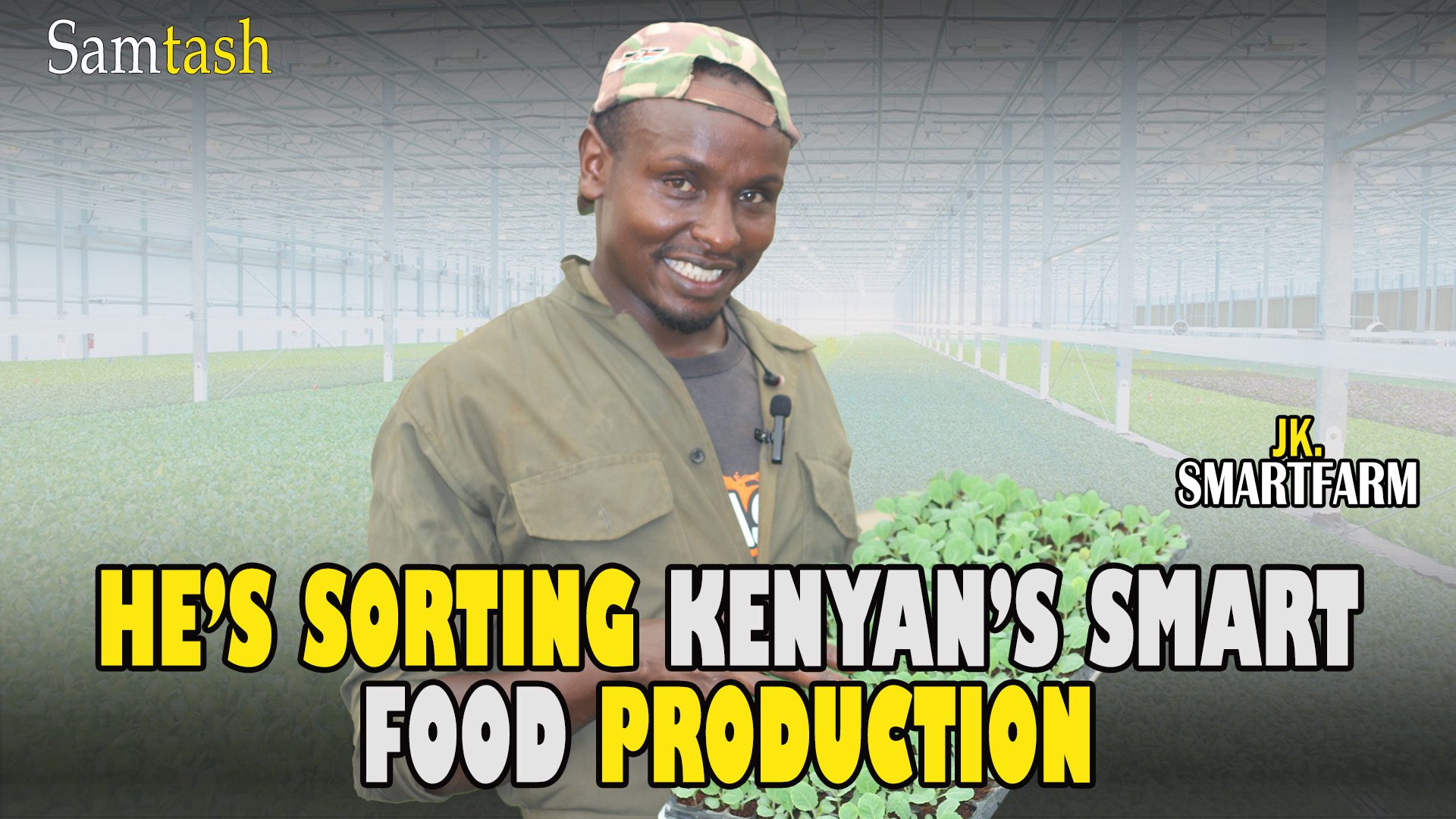 Inspiring Sweet potato Seedlings Inventor of JK Smart farming