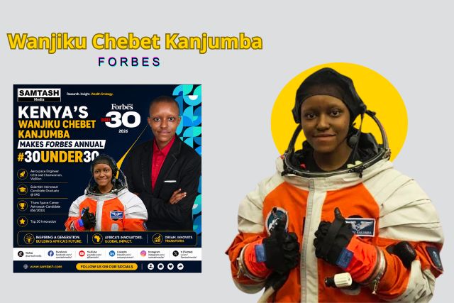 Kenya’s Wanjiku Chebet Kanjumba makes Forbes 30 Under 30