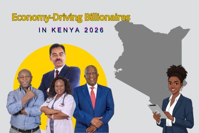 20 Most Useful Economy-Driving Billionaires in Kenya 2026