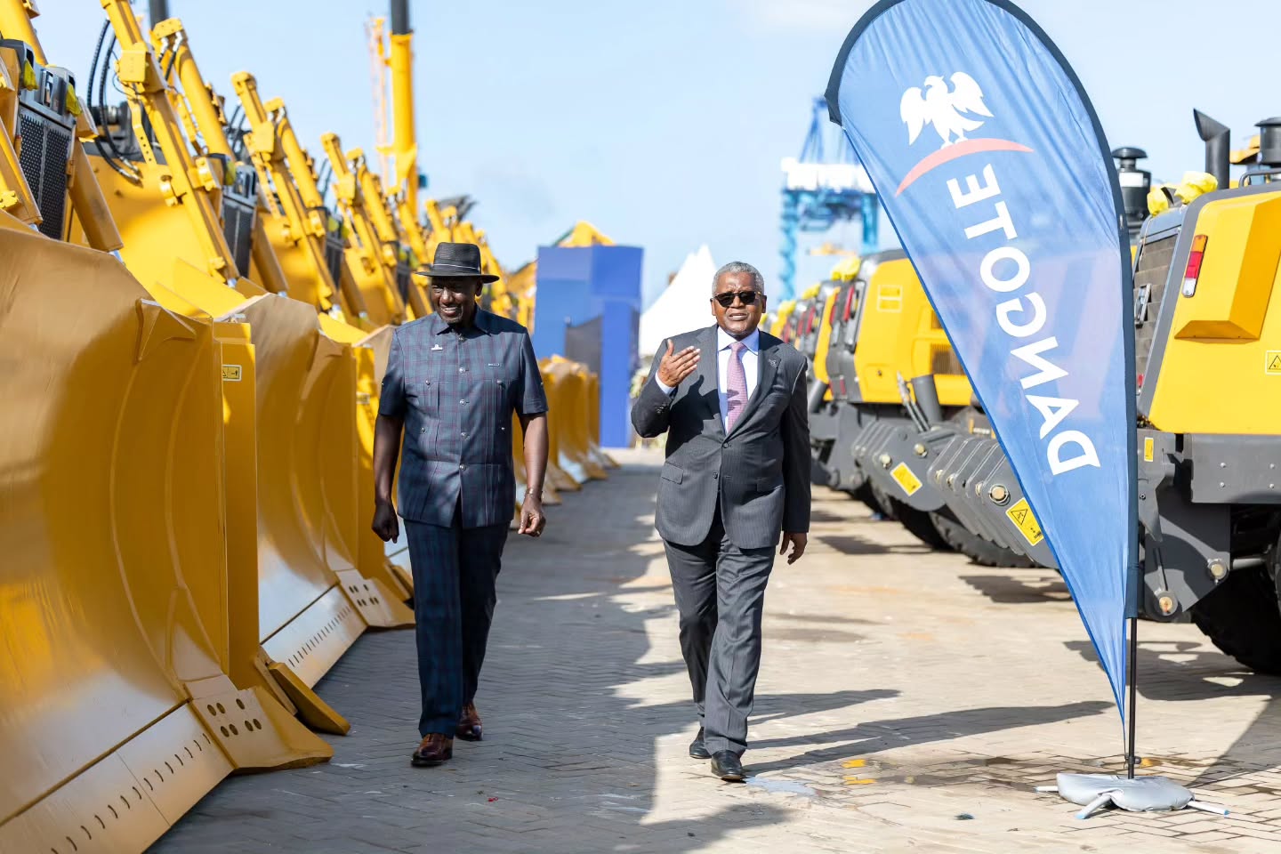 Inside Kenyan Dangote Refinery Groundbreaking, Shares and Investors Buy